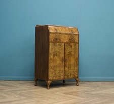 Art Deco Walnut Tallboy Linen