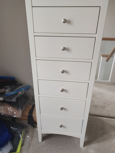 Single cream wardrobe with - , two