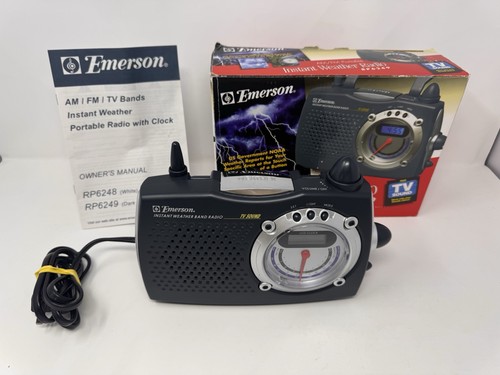 Emerson instant weather radio - instant,