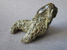 Stunning Vintage Yare Studio Art Pottery Walrus Sealion Figurine - not a dragon!