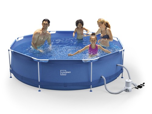 10ft above ground - 10ft, swimming