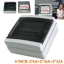 Consumer Unit 6 Way with RCD