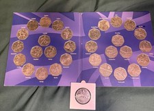 2012 Olympic 50p Full Set with
