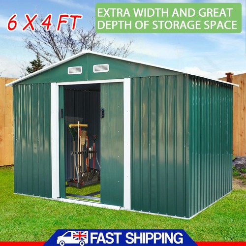 Metal garden shed 4ft - garden, x