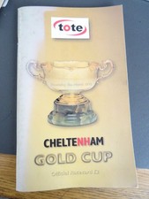 Cheltenham Gold Cup Race Card