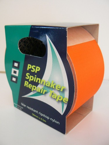 Psp spinnaker repair - repair, tape