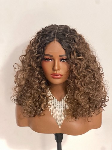 Afro curly wig - afro,