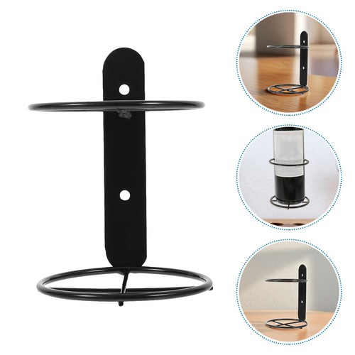 6pcs black metal wine - 6pcs,