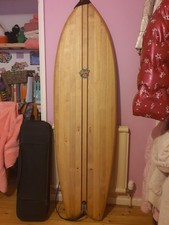 Bamboo surfboard Lowarth