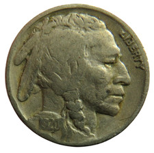 1920 USA Buffalo Nickel Coin