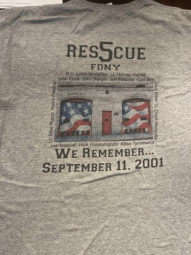 Fdny memorial t shirt - fdny, r-5