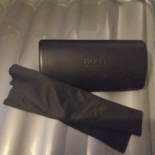 Hugo boss glasses case black - hugo,