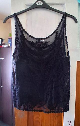 Women black lace - women’s, floral