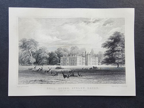 Antique 1842 print bell - 1842,