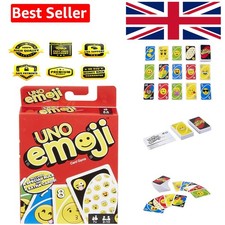 Engaging UNO Emoji Card Game -