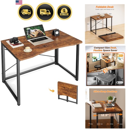 Foldable desk for small spaces - foldable,