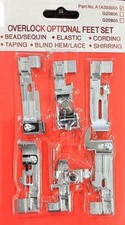 6-pc Overlocker Optional Foot