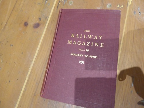 The railway magazine bound - the,