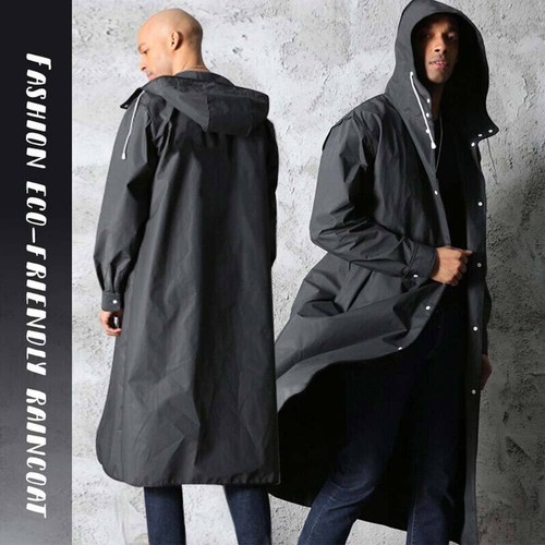 Long raincoat rain coat black - raincoat,