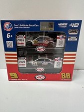 Chase Elliott and Dale Earnhardt Jr 9 & 88 throwback 2024 - (2 Car Set)