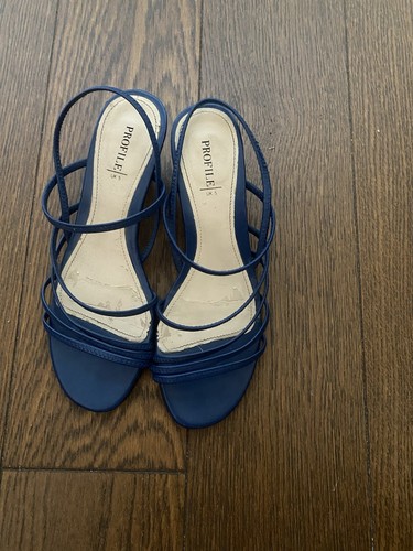 Sandals navy and blue size - navy,
