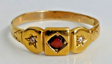 AN ANTIQUE VICTORIAN 18ct GOLD