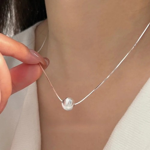 Silver butterfly necklace 925 - silver,