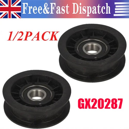 2pcs flat idler jockey - 1/2pcs, belt