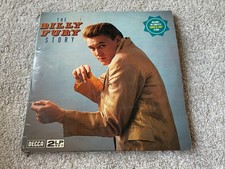 The Billy Fury Story 2 x Double Album Vinyl LP Record Set Rock & Roll DPA 3033/4