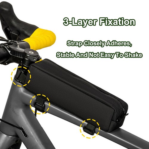 Black bike top tube - bike,