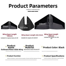 Black PP Hydrofoil for