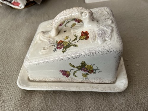 Antique cheese butter - cheese/butter, dish