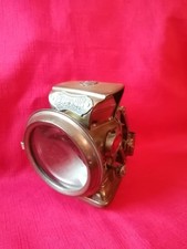 Vintage Brass Lucas Silver King Bicycle  Lamp in Very Good Condition.