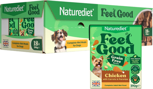 Naturediet feel good wet dog - naturediet,