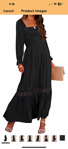 Zesica black square - black,