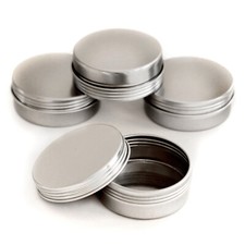 5ml-50ml Metal Storage Tin Jar