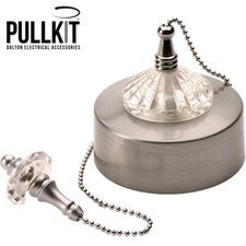 SATIN CHROME PULL SWITCH