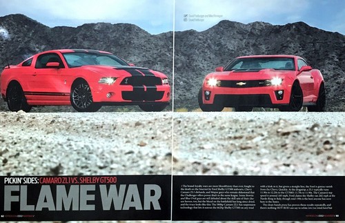 2012 ford shelby - 500, vs