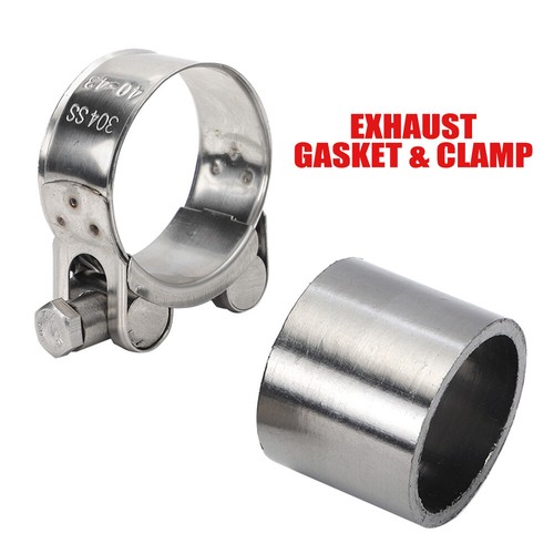 Exhaust gasket and clamp - exhaust, for