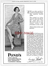 1929 Advert PONDS Cold &