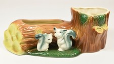 Large Hornsea Cute Planter Trough / Vase  #102 Squirrel Figures