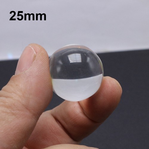 Clear crystal ball glass - crystal,