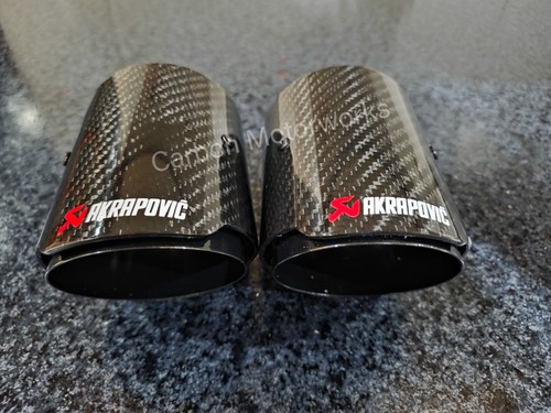 Bmw exhaust tips akrapovic - tips,