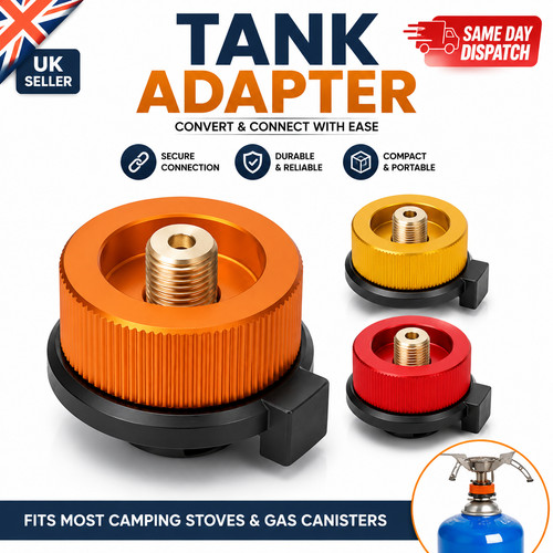 Camping stove adapter - camping, butane