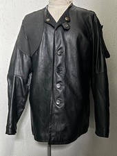 1950s Men’s Black Leather