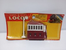 Vtg Lone Star Locos No.80 Signal Box & Signal OOO Scale N Gauge Sealed on Card