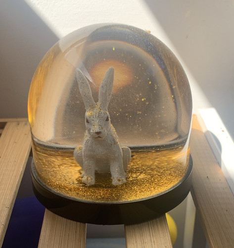 Amsterdam rabbit snow globe - amsterdam,