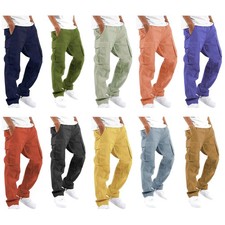 Mens Chinos Elasticated Waist