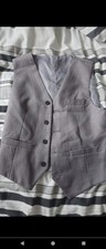 Boys Grey Waistcoat Age 8