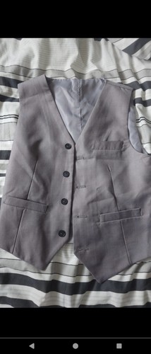 Boys grey waistcoat age - boys,